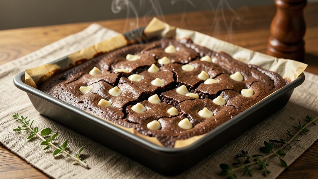 Brownie Recipe With White Chocolate Chips: Triple-Layered Fudgy Crunch and Melty Rivers