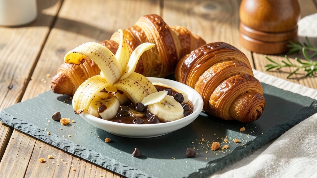 Banana Chocolate Croissant Recipe: Flaky Layers With Melty Chocolate Swirls