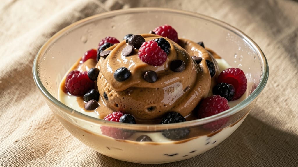 Blackberry Chocolate Chip Ice Cream Recipe: Swirled Fruit Bursts and Melty Chunks in Every Scoop