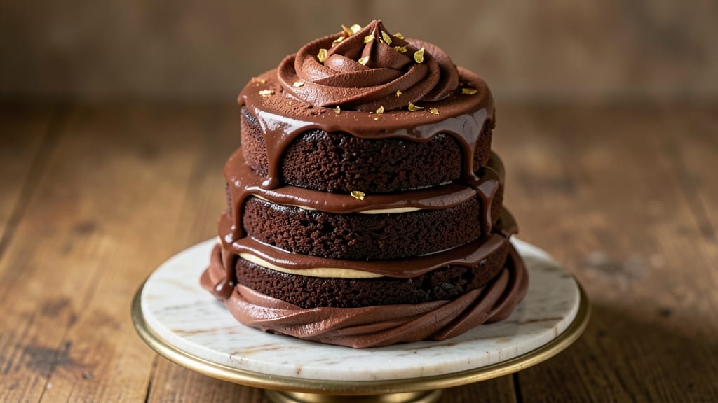 Best Chocolate Birthday Cake Recipe Ever: Triple-Layered Fudge With Coffee-Infused Moisture