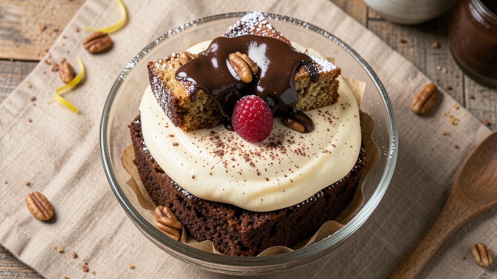 Box Chocolate Cake Recipe with Pudding: Triple-Layered Richness and Silky Swirls
