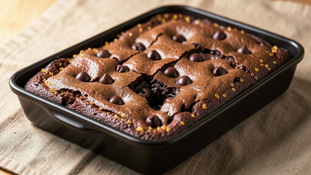 Brownie Recipe 9x13 With Chocolate Chips: Triple-Fudged Cracks and Melty Chunk Magic