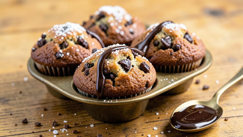Big Chocolate Muffin Recipe: Triple-Layered Fudgy Magic With Coffee Infusion