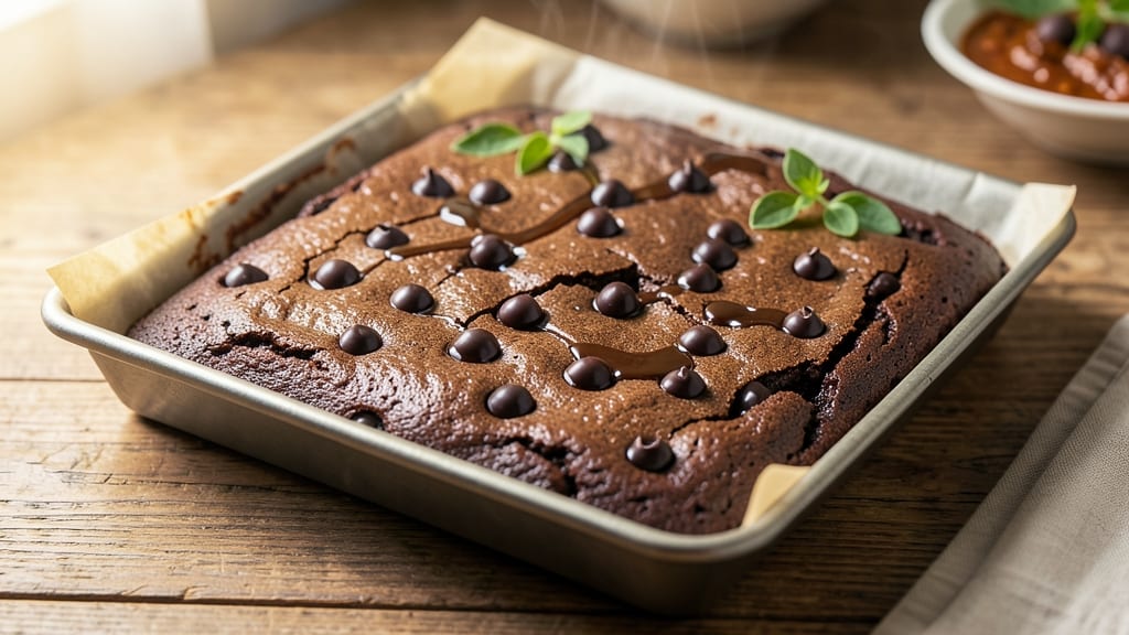 Brownie Recipe With Oil and Chocolate Chips: Fudgy Cracks From Pantry Staples