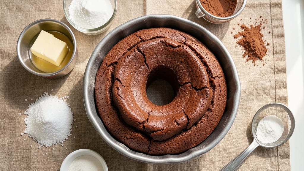 Basic Chocolate Bundt Cake Recipe: Fluffy Layers and Tube Pan Magic