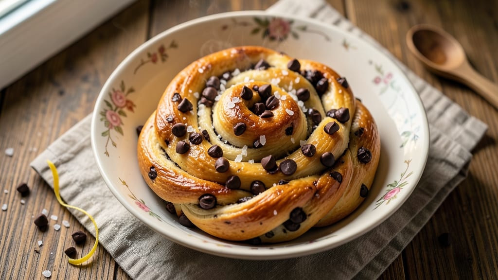 Braided Chocolate Chip Brioche Recipe: Buttery Layers and Gooey Chunks in One Bite