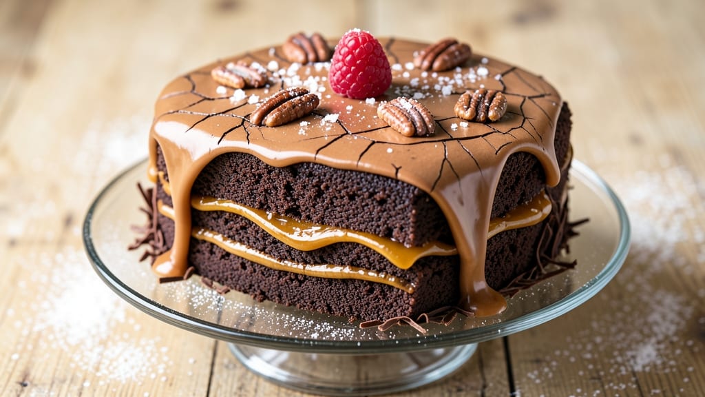 Butterscotch Chocolate Cake Recipe: Caramelized Swirls and Fudgy Depth