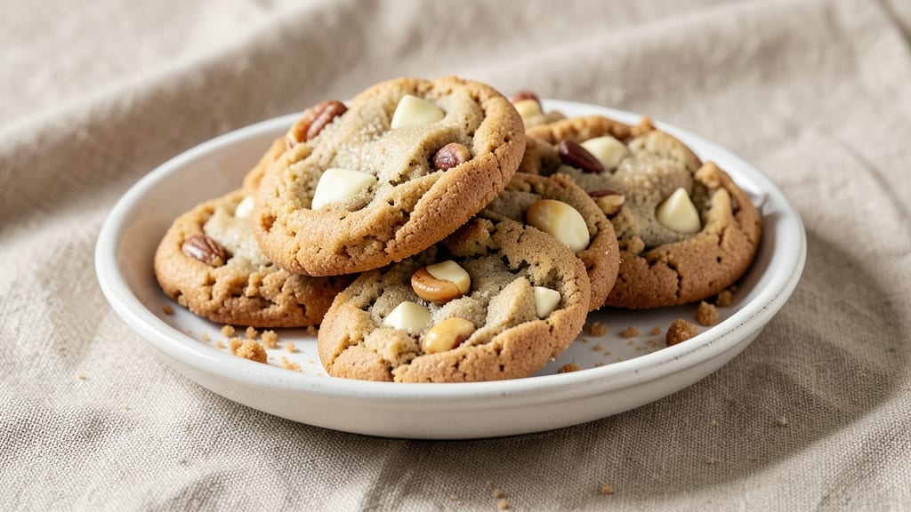 Betty Crocker's White Chocolate Macadamia Nut Cookie Recipe: Toasted Nut Crunch and Melty Rivers