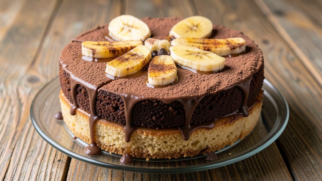 Banana Chocolate Cake Microwave Recipe: Triple-Layered Decadence in 10 Minutes