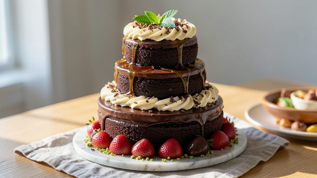 Big Chocolate Birthday Cake Recipe: Triple-Layered Height With Secret Coffee Boost