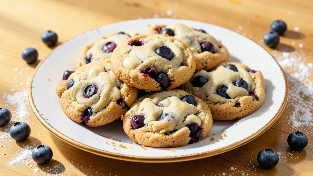 Blueberry White Chocolate Chip Cookies Recipe: Juicy Berries and Melty Chunks in One Bite