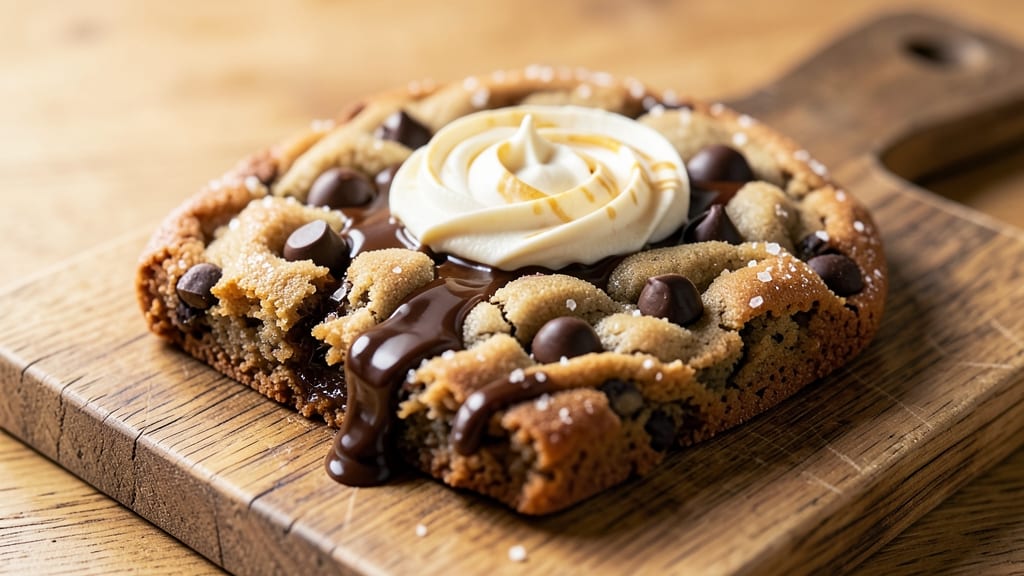 Big Soft Chewy Chocolate Chip Cookie Recipe: Warm Vanilla Swirls and Caramelized Edges