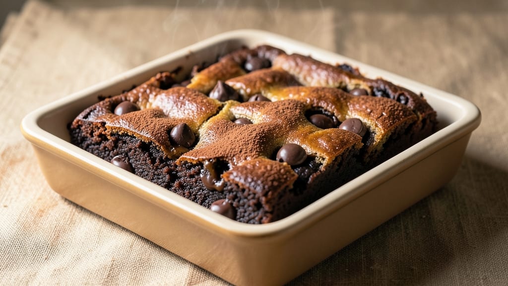 Chewy Brownie Recipe with Chocolate Chips: Fudgy Cracks and Melty Chips in One Bite