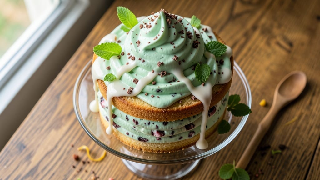 Baskin Robbins Mint Chocolate Chip Ice Cream Cake Recipe: Triple-Layered Chill Without the Wait