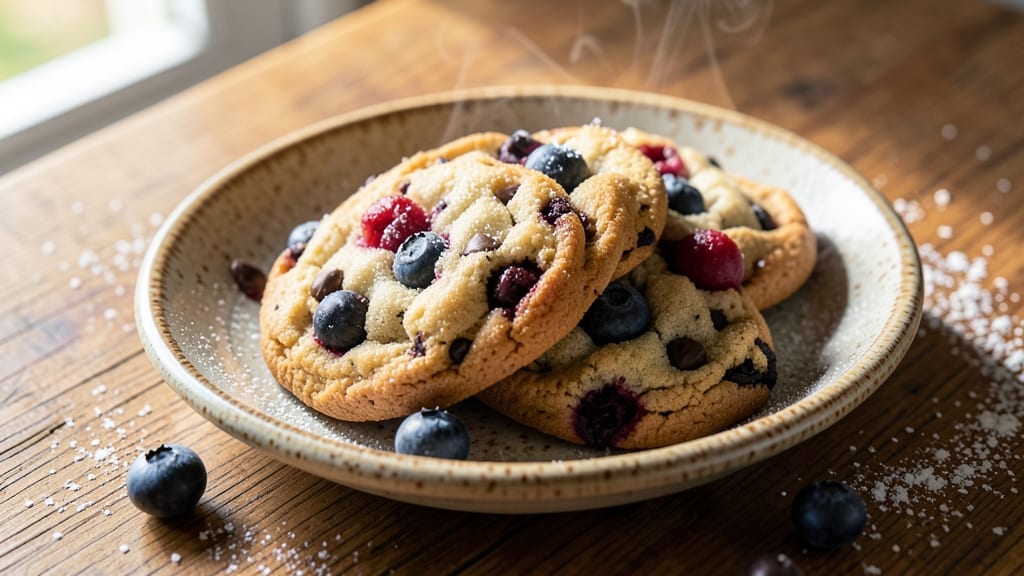 Blueberry Chocolate Chip Cookie Recipe: Bursting Blueberries and Melty Chunks in Every Bite