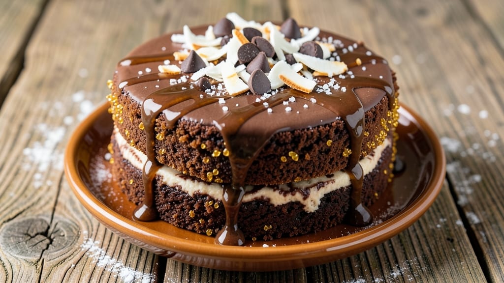 Caribbean Chocolate Rum Cake Recipe: Spiced Rum Infusion and Crispy Top