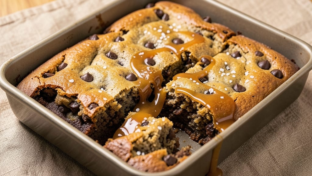 Banana Chocolate Chip Brownies Recipe: Triple-Layered Fudgy Magic with Warm Vanilla Swirls