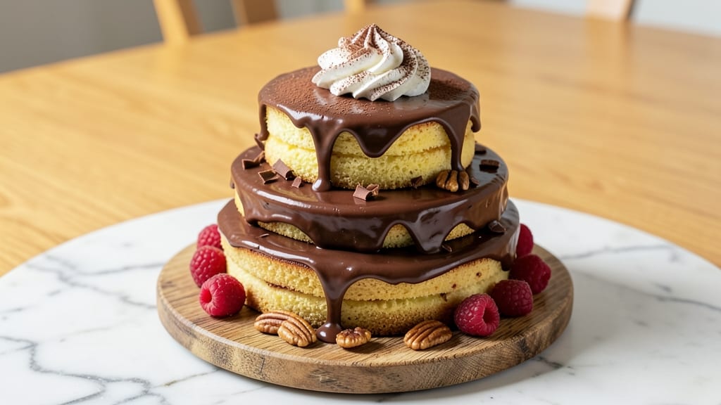 Betty Crocker Chocolate Joy Cake Recipe: Triple-Layered Magic With Vanilla Swirls