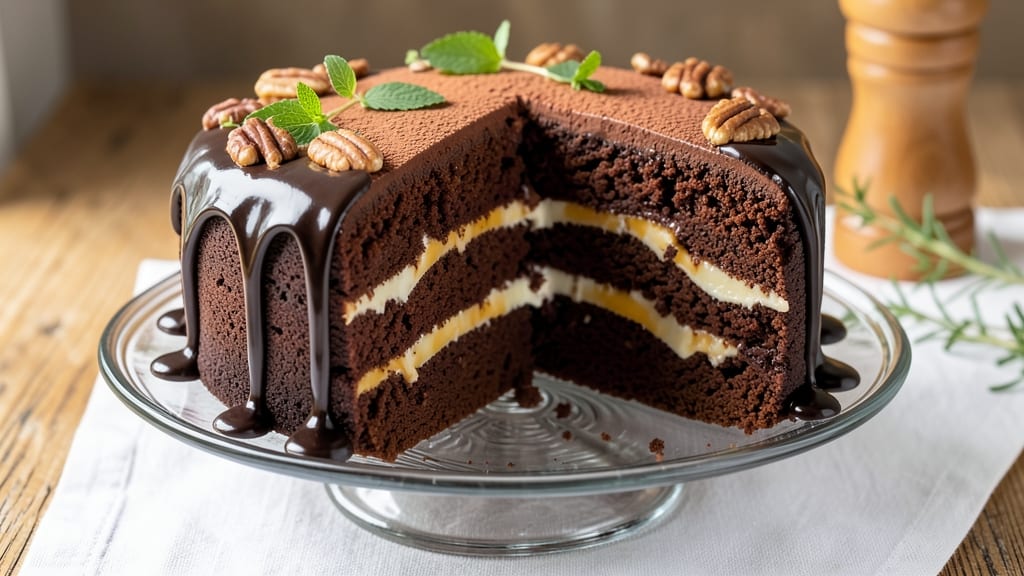 Cheddars Chocolate Cake Recipe: Sharp Cheese Swirls and Rich Fudgy Layers