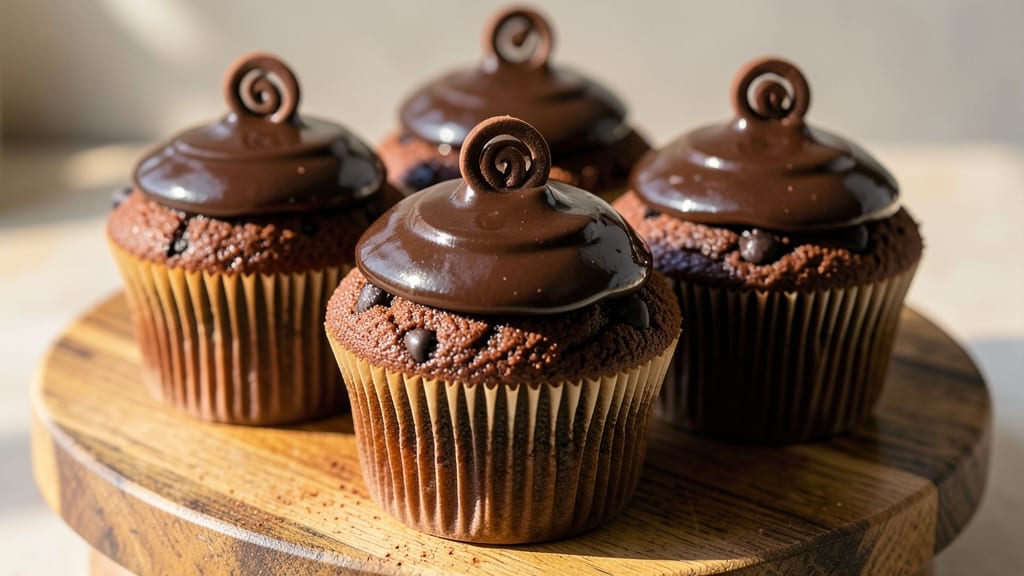 Best Moist Dark Chocolate Cupcake Recipe: Coffee-Infused Fudgy Cores With Crispy Edges