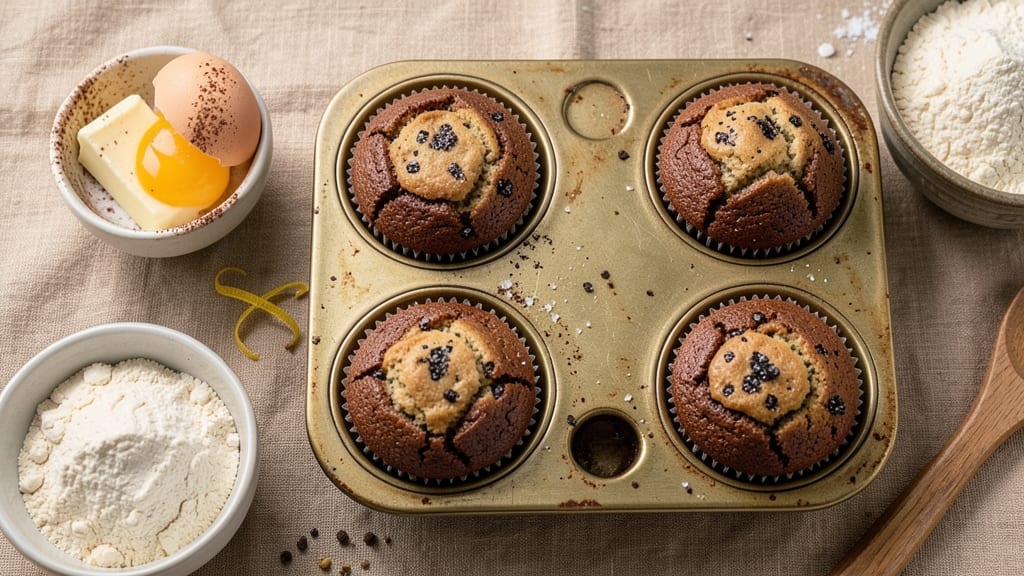 Bakery-Style Chocolate Muffins Recipe: Velvet Crumb and Double Chocolate Chunks