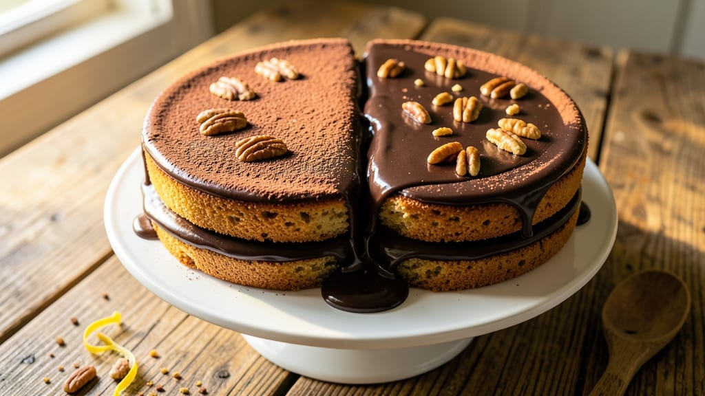 Best German Chocolate Cake Recipe in the World: Coffee-Infused Layers and Peanut Butter Swirls