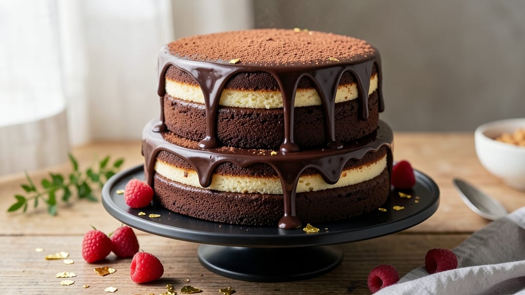 Cheryl Day's Chocolate Cake Recipe: Triple-Layered Height With Crunchy Top