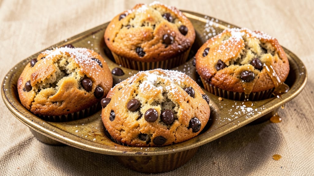 Banana Chocolate Chip Muffin Recipe with Greek Yogurt: Fluffy Crunch and Hidden Protein Boost