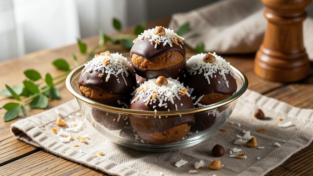 Buckeye Chocolate Balls Recipe: Crunchy Peanut Butter Hearts in Creamy Chocolate Coating