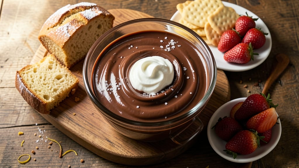 Betty Crocker's Chocolate Fondue Recipe: Warm Ganache Rivers and Crispy Dippers