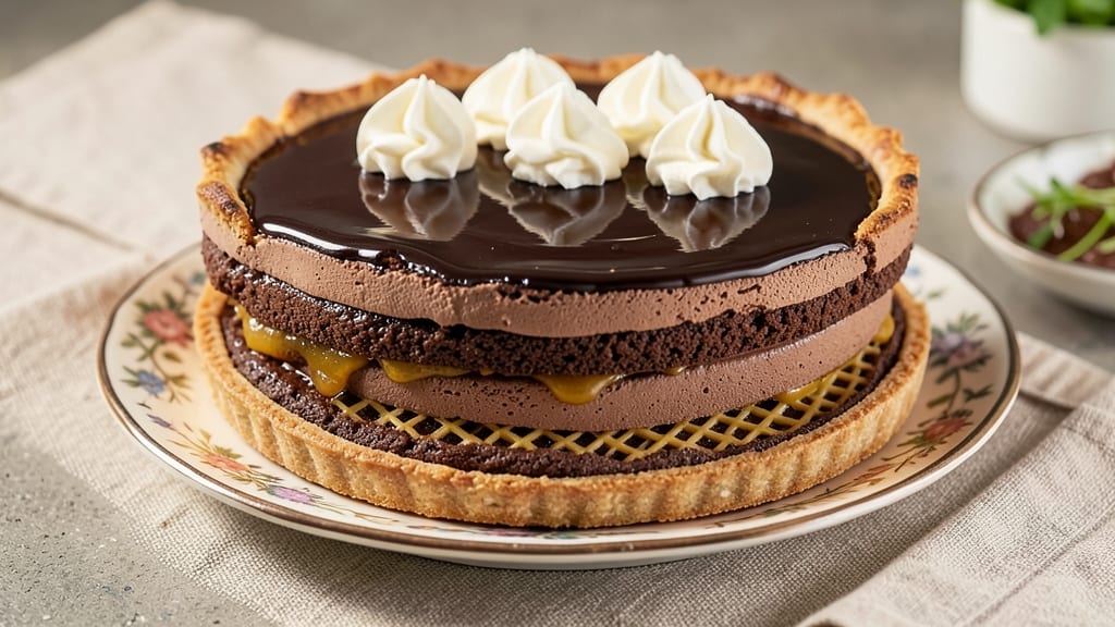 Betty's 5-Layer Chocolate Pie Recipe: Coffee-Infused Fudge Swirls Without Cracking
