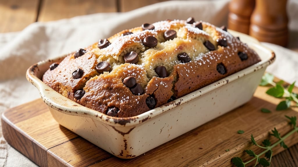 Best Chocolate Chip Banana Bread Recipe in the World: Banana-Infused Fudgy Cracks and Nutty Crunch