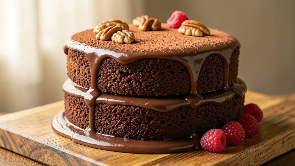 Brenda Gantt's Chocolate Cake Recipe: Moist Layers and Vanilla Buttercream Harmony