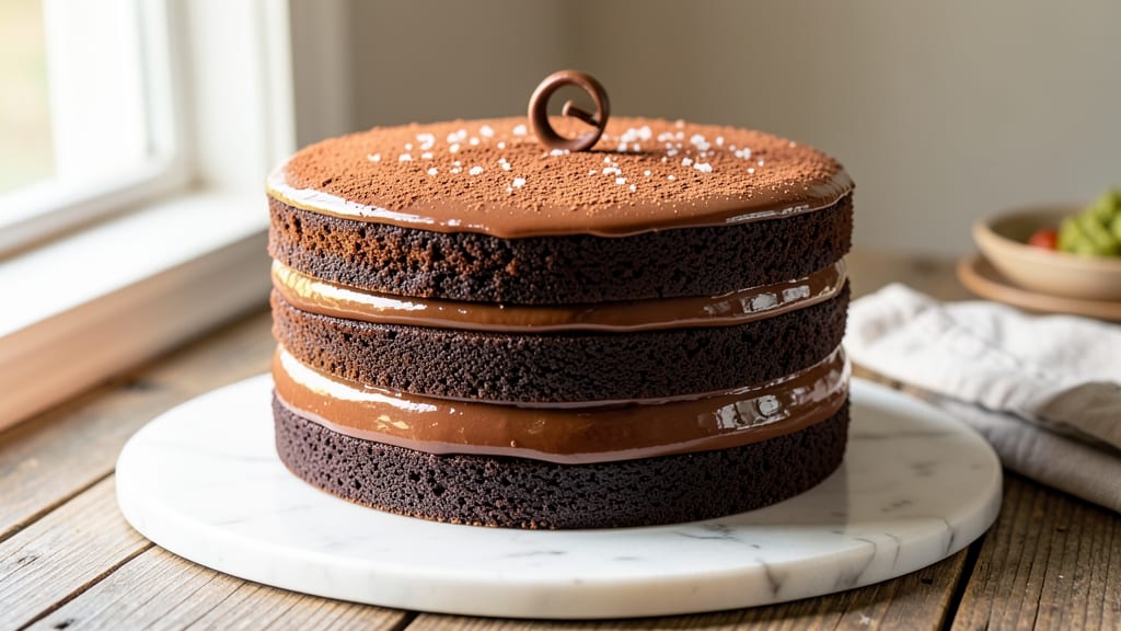 Best Chocolate Cake Recipe for Stacking and Carving: Precision-Layered Height Without Crumbling