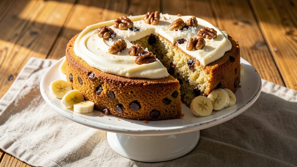 Banana Chocolate Chip Cake Recipe With Sour Cream: Moist Layers and Secret Buttermilk Boost