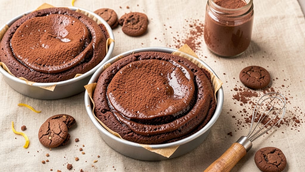 Cake Recipe With Hot Chocolate Mix: Triple-Layered Fudge Swirls With Coffee Infusion