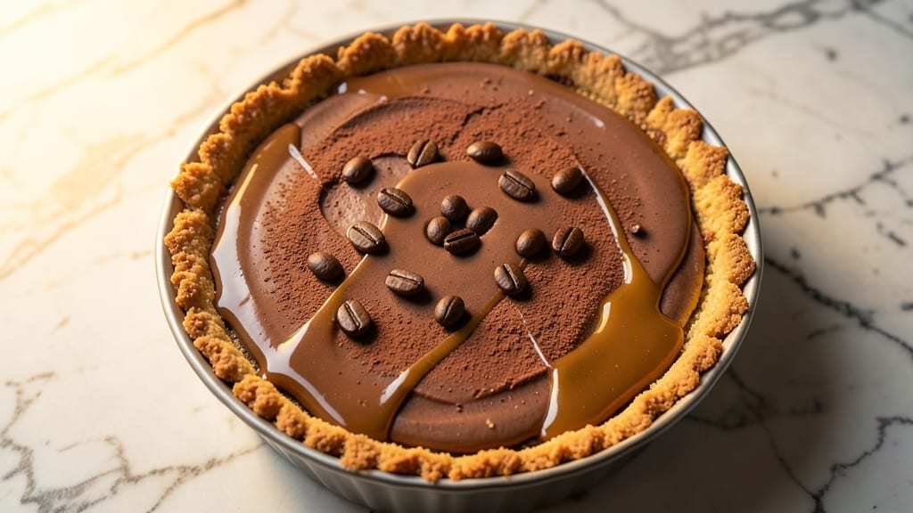 Caramel Chocolate Coffee Cheesecake Recipe: Coffee-Infused Layers With Caramel Swirl Magic