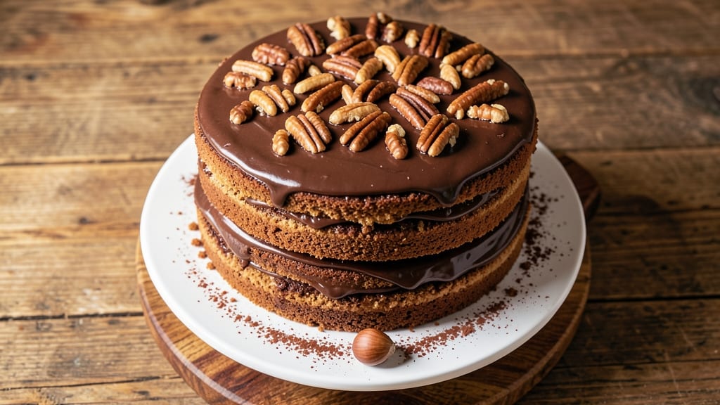 Bakers Square German Chocolate Cake Recipe: Coffee-Infused Layers and Pecan-Packed Crunch