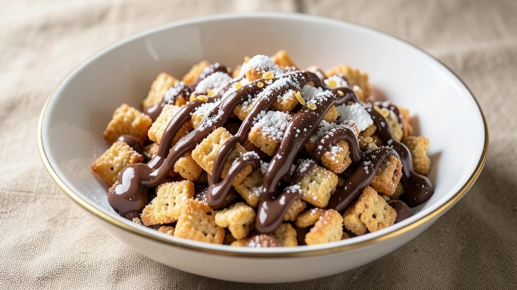 Chex Powdered Sugar Chocolate Recipe: Crunchy Clusters With Vanilla-Kissed Melt