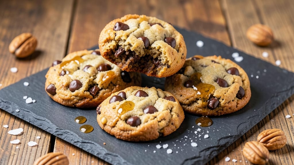 Chickpea Flour Chocolate Chip Cookies Recipe: Crunchy-Grain Base With Melty Chunks