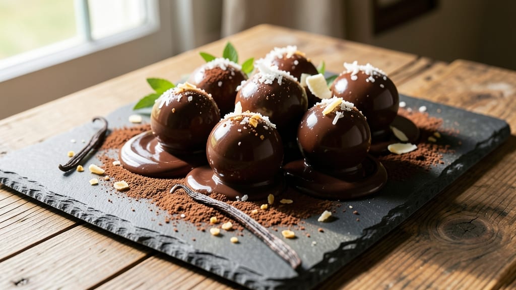 Brazil Chocolate Balls Recipe: Crunchy Coconut-Coated Cocoa Bites