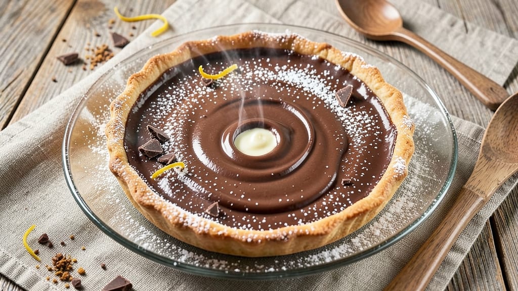 Brenda Gantt's Creamy Chocolate Pie Recipe: Coffee-Infused Fudge Swirls and Crispy Lattice Top