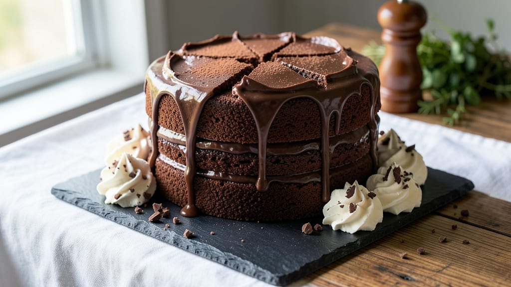 Bigger Bolder Baking Chocolate Cake Recipe: Dense Crumb and Coffee-Infused Moisture
