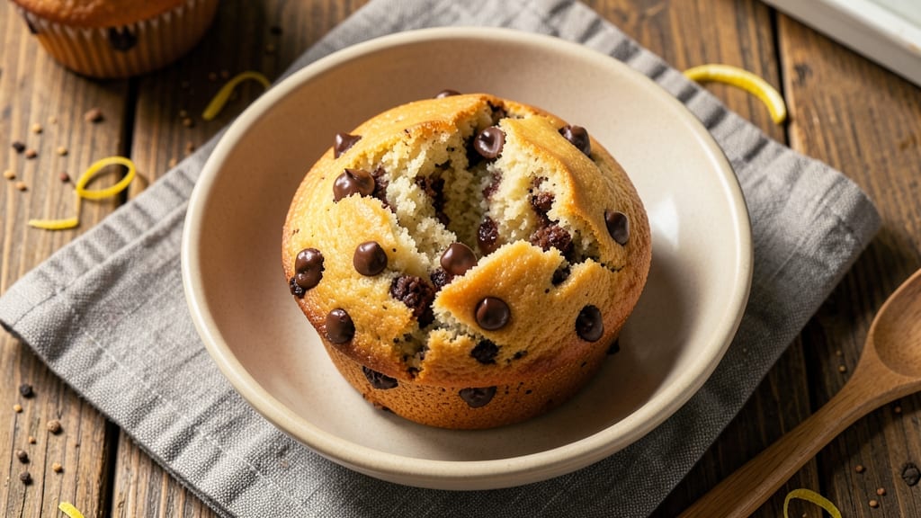 Best Chocolate Chip Muffins Recipe in the World: Coffee-Infused Fudgy Cracks and Warm Vanilla Swirls