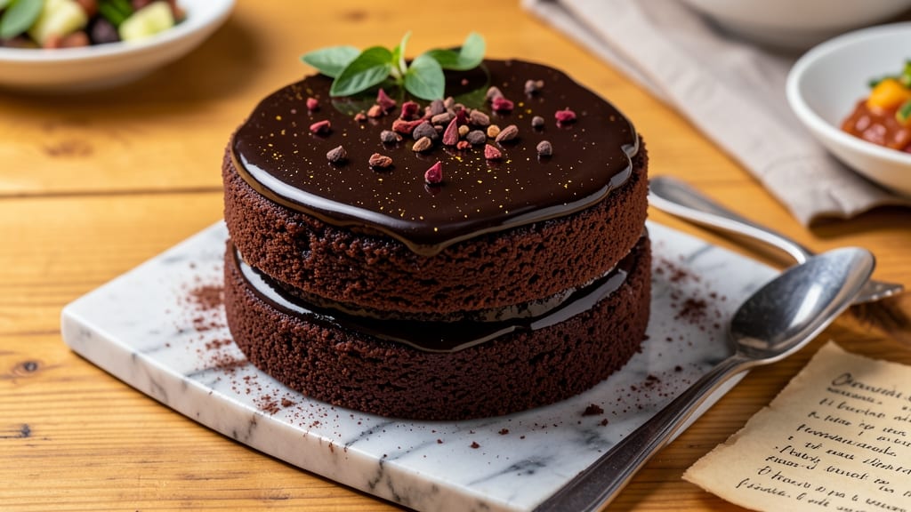 Bakery-Style Chocolate Cake Recipe: Triple-Layered Height With Buttery Crunch