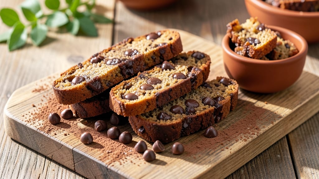 Chewy Chocolate Biscotti Recipe: Coffee-Infused Crunch for Dipping