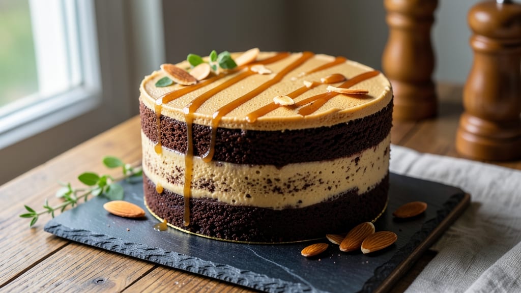 Blonde Chocolate Cake Recipe: Vanilla Bean Swirls and Coffee-Infused Moisture