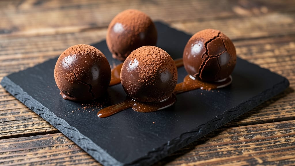 Bittersweet Chocolate Truffles Recipe: Deep Cocoa Intensity with Coffee-Infused Crunch