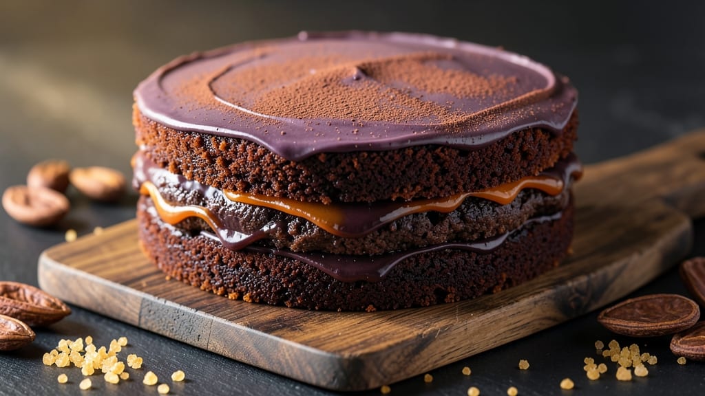 Cacao Chocolate Cake Recipe: Deep Dark Fudge Cracks and Coffee-Infused Moisture