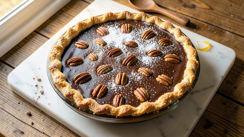 Betty Crocker Chocolate Pecan Pie Recipe: Triple-Layered Crunch and Molten Filling